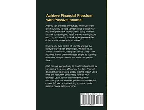 Livro Passive Income Strategies 2019 The Ultimate Beginners Playbook of Proven Business Ideas de Michael Chase (Inglês)