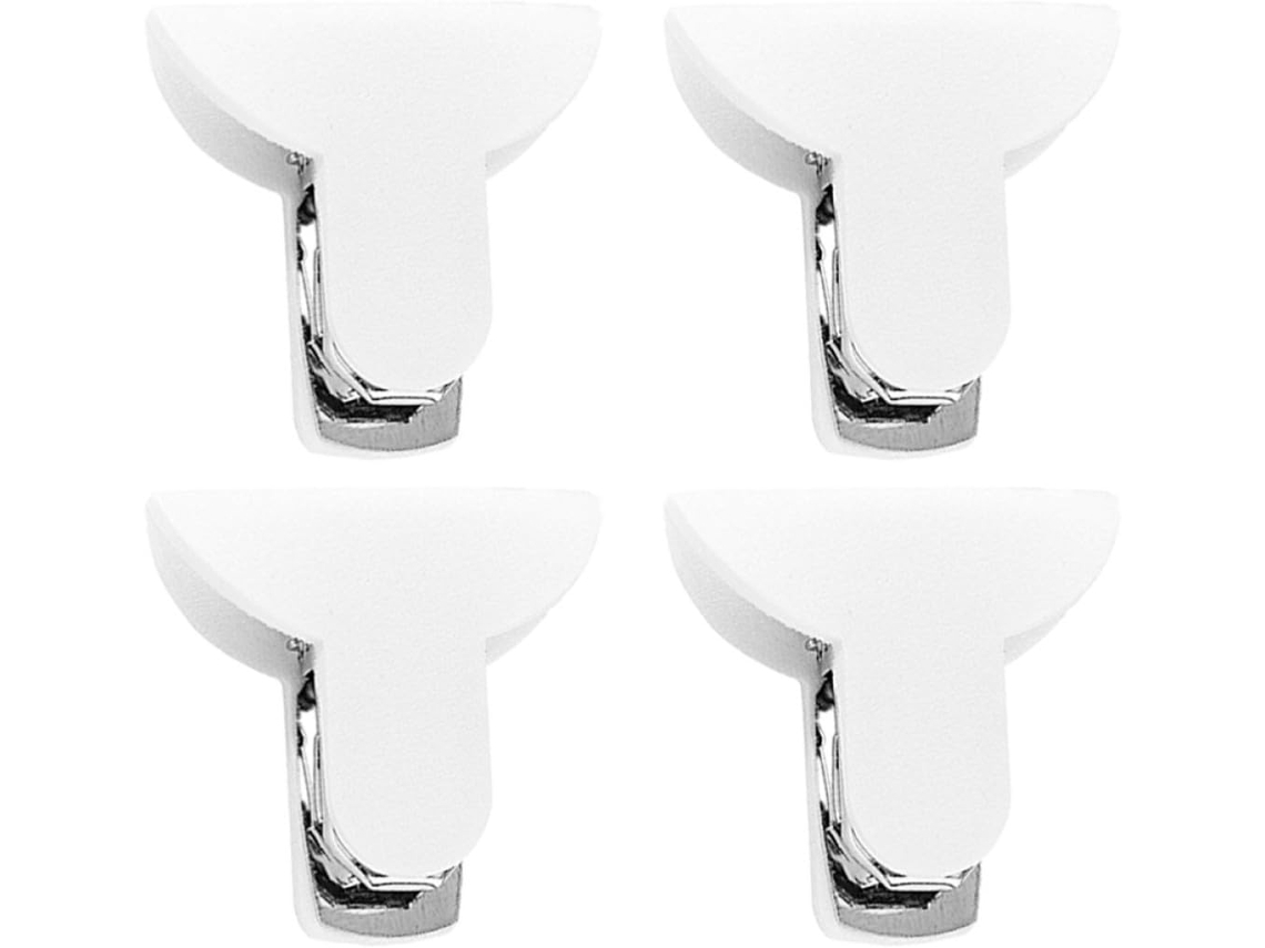 Conjunto De 4 Prendedores Para Lençóis E Edredons, Com Espuma Antiderrapante E Fechos De Metal, Fáceis De Usar Para