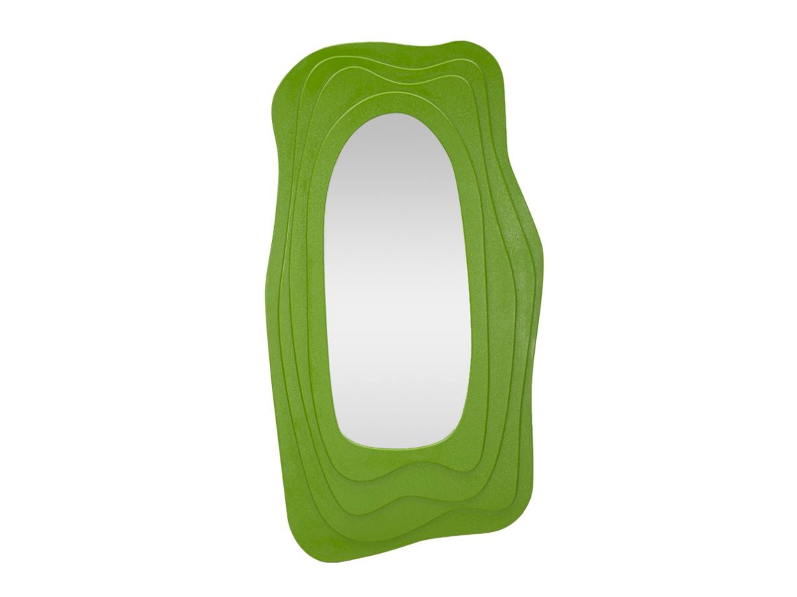 Espelho De Parede Verde Dafne Cm 90x4x165 Único / Verde