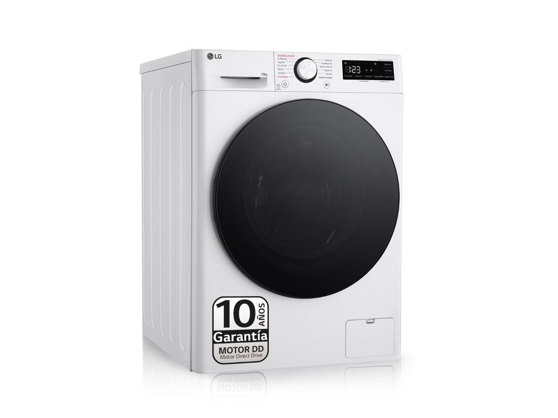 Máquina de Lavar Roupa LG F4WR6010AGW (10 kg - 1400 rpm - Branco)