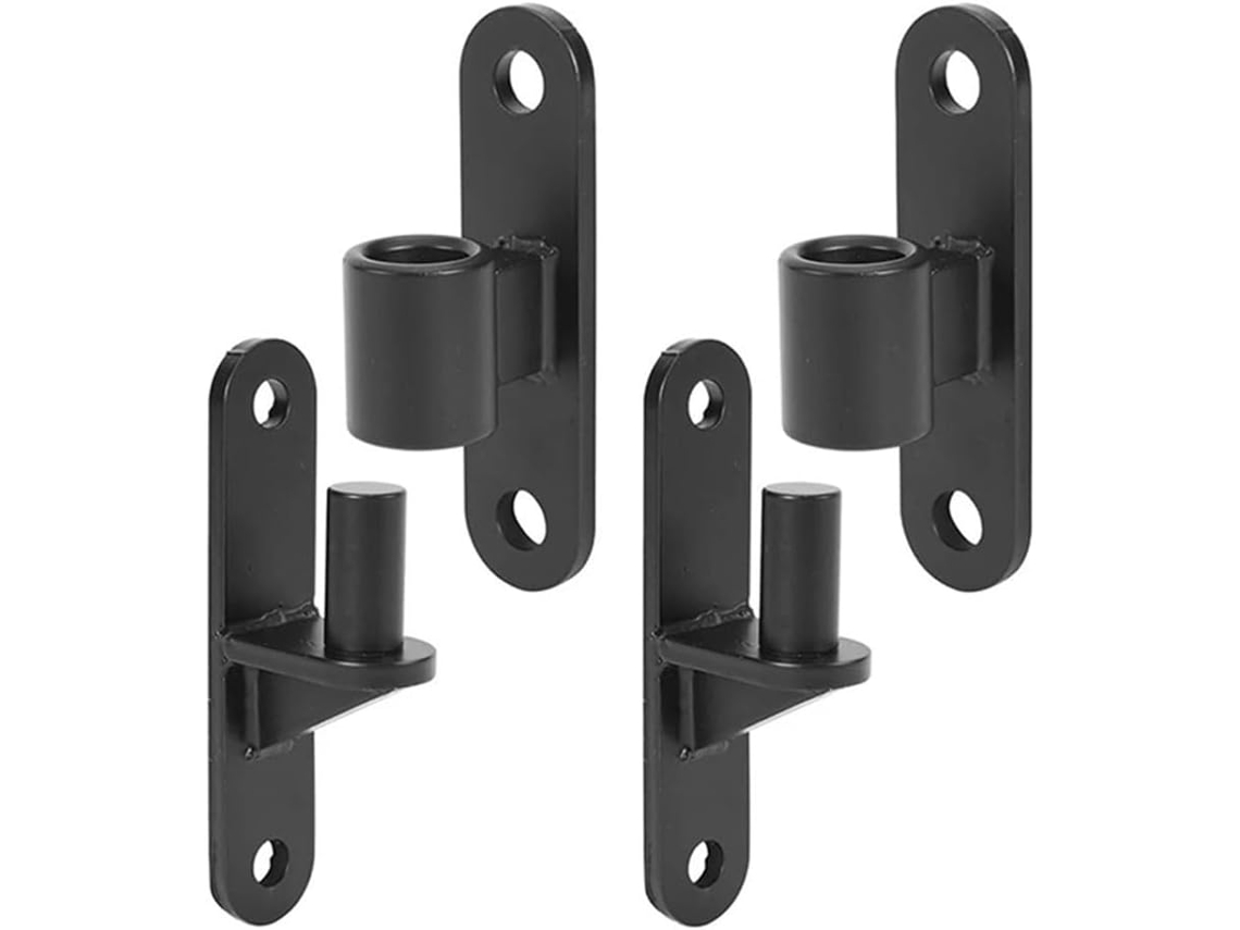 2 Pares De Dobradiças Reforçadas Para Portão Em Aço Inoxidável 304, Dobradiças De Parede Para Portas Celeiro, Para