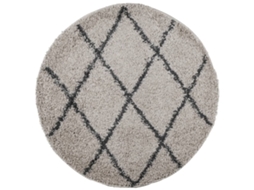 Shaggy Rug, Shaggy Rugs Vidaxl Multicolor Polipropileno (ø 80 Cm)