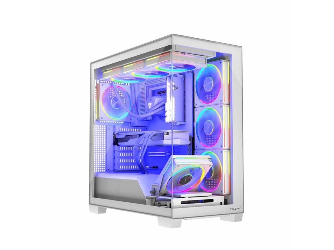 Boîtier Pc Modecom Volcano Stellar Argb Branco Torre Midi