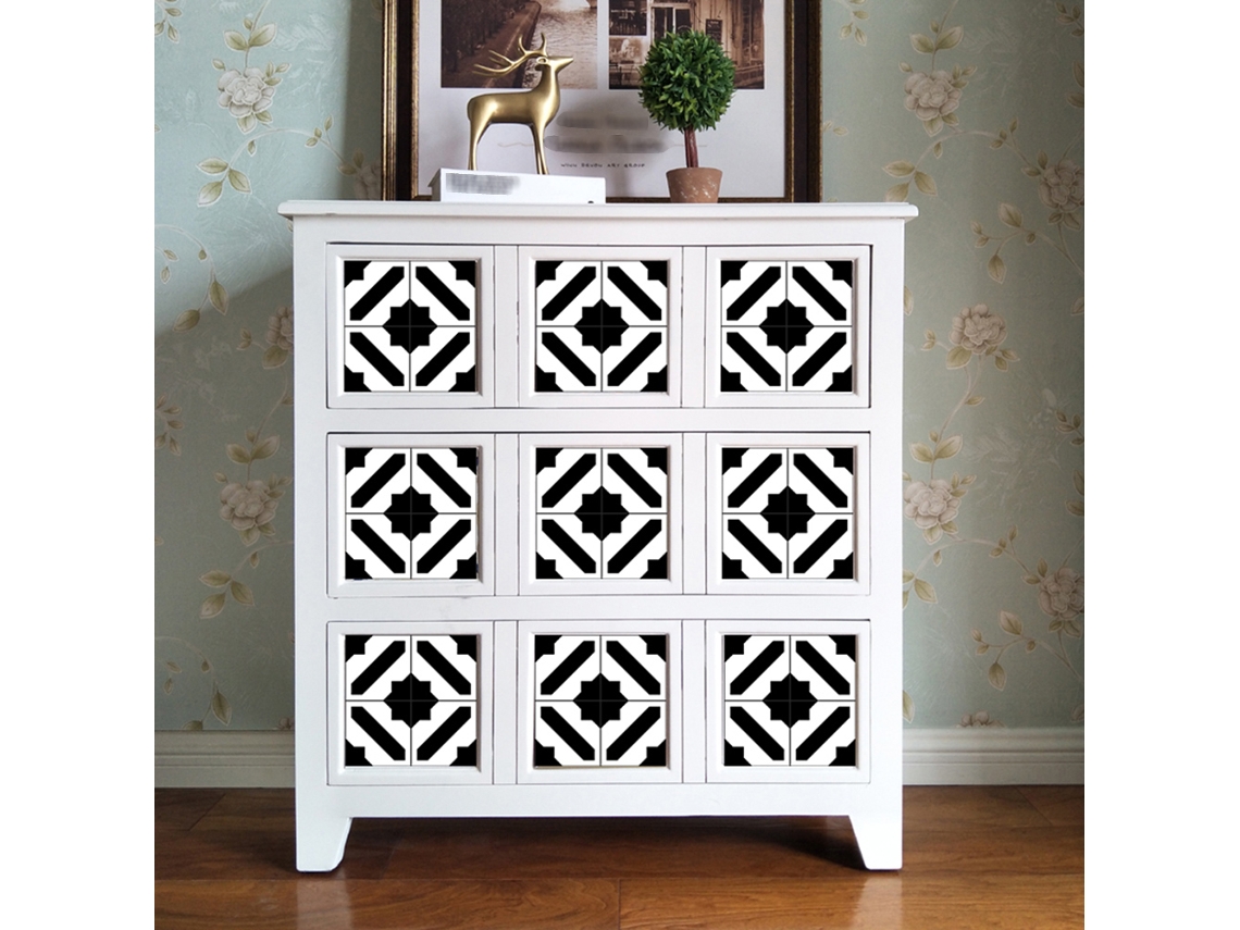 10 Piezas De Adhesivos De Azulejos Autoadhesivos Removíveis Para Cozinha, Banheiro, Parede, Decoração Diy E Proteção Residencial