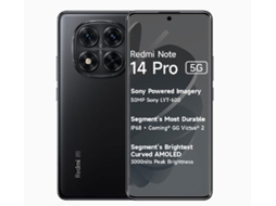 Xiaomi Redmi Note 14 Pro 5G, 8 GB de RAM, 256 GB de ROM, preto