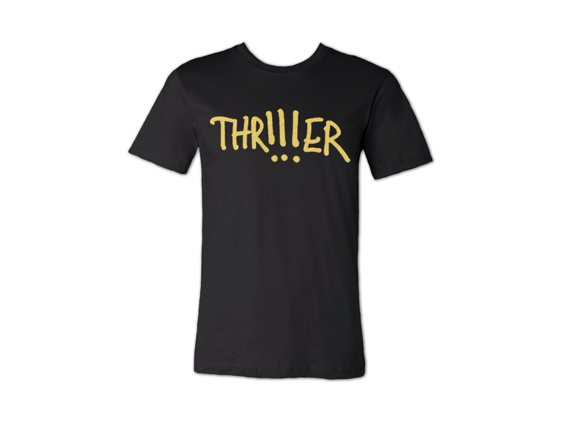 Chkchkchk Gold Print Thr!!!er T shirt ROCKINSTONE Unisex Adults Best Sellers Size:m