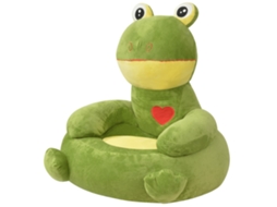 Children's Chair, Children's Chairs Vidaxl Verde Peluche (n/a)