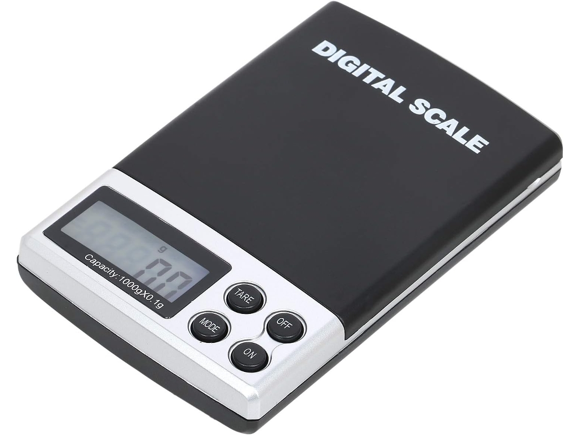 Balança Eletrônica Digital Portátil de Pequeno Porte, 0,1, 1000 G AQUAFORGE