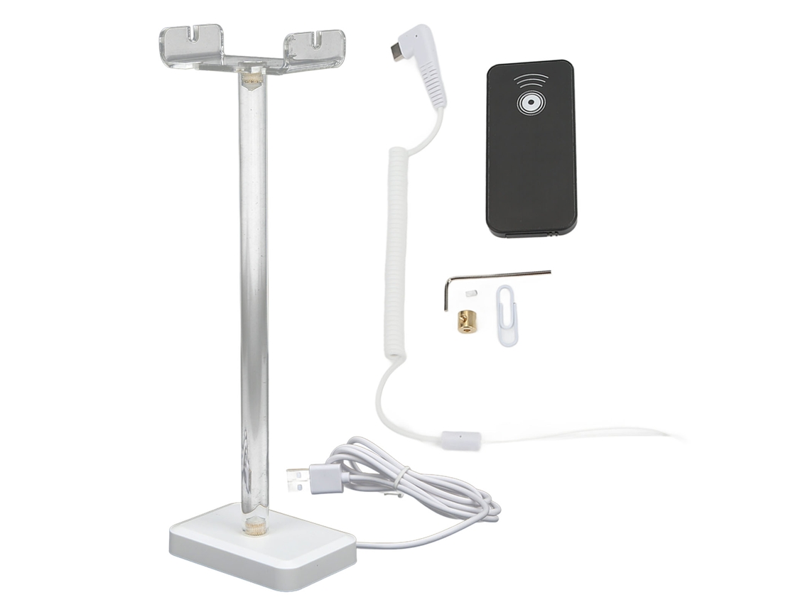 Suporte para fone de ouvido Bluetooth Slowmoose com antirroubo, carregamento e alarme de 100 dB