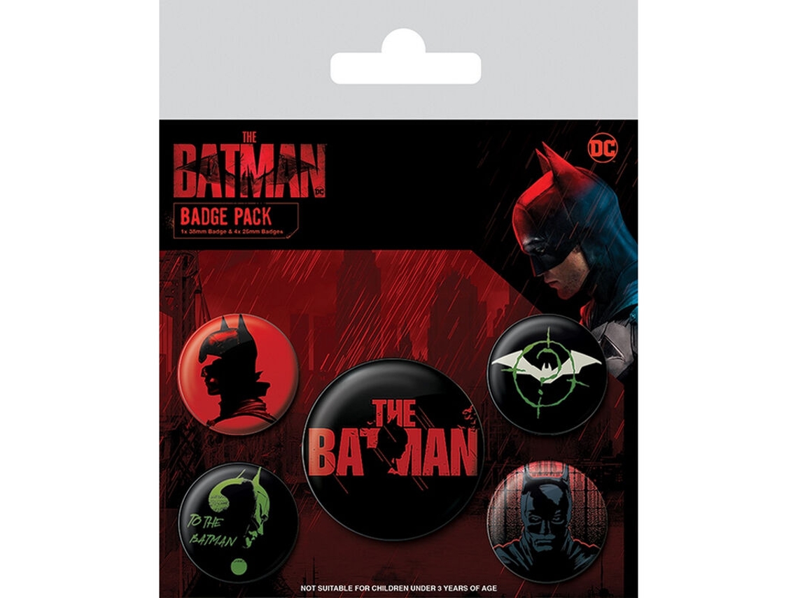 Pack De Chapas Warner The Batman