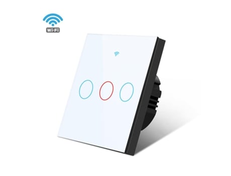 Tuya Interruptor Inteligente Casa Inteligente Interruptor De Toque Vidro Wi Fi Controle Voz Interruptor Luz Trabalho Com Alexa Eco Google Casa Malitai