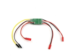 Controlador De Velocidade Esc Brushed 5a Dual Way 2-3s Com Bec Controle Misto Bidirecional Para Carros Barcos Tanques Veículos Rc Peças De Reposição
