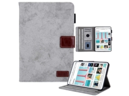 Capa de couro inteligente Webake Fabric com contraste para iPad Mini 6/Mini 2024