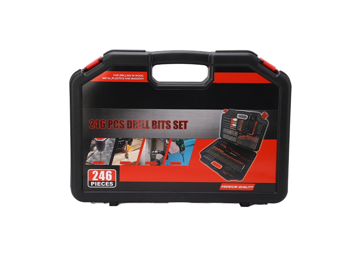 Conjunto De Bits Combinados Multi-funcional Laxiscreed Com 246 Peças E Grande Capacidade
