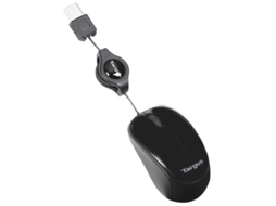 Lurelia Rato De Viagem Amu75eu Preto, Usb Retrátil, Blue Trace 1000 Dpi