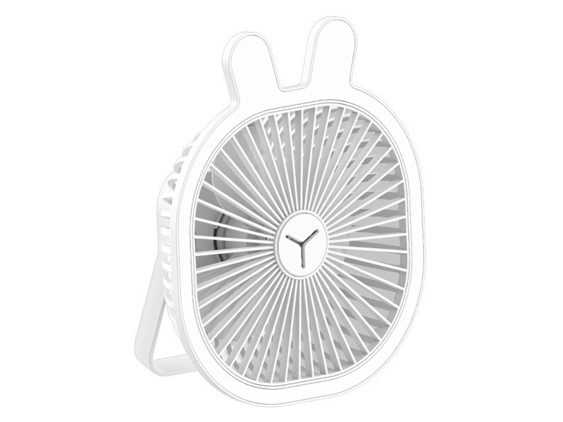 Vents Mini Mesa 3 Velocidades Luz Repelente Mosca Branco