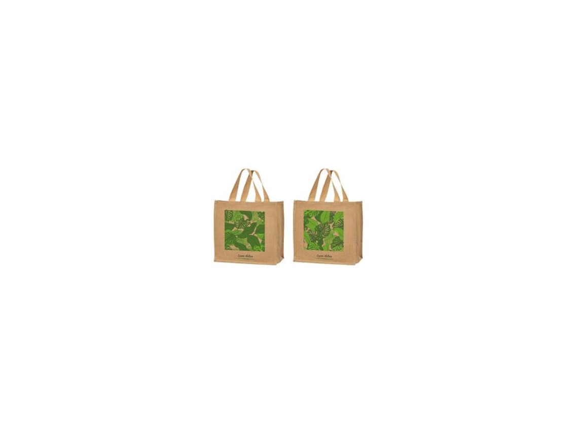 Saco De Juta Decorativo Folhas 30 L - Sphere Distribution