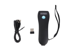 Scanner de código de barras sem fio Bluetooth, 1D/2D, QR, para supermercados, entregas, restaurantes | S/MARCA