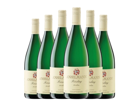 Vinho branco ANSELMANN Anselmann. Riesling Seco Pfälz (1 L - 6 Unidades)