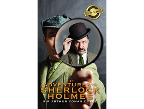 Livro The Adventures of Sherlock Holmes Deluxe Library Edition Illustrated de Sir Arthur Conan Doyle (Inglês)