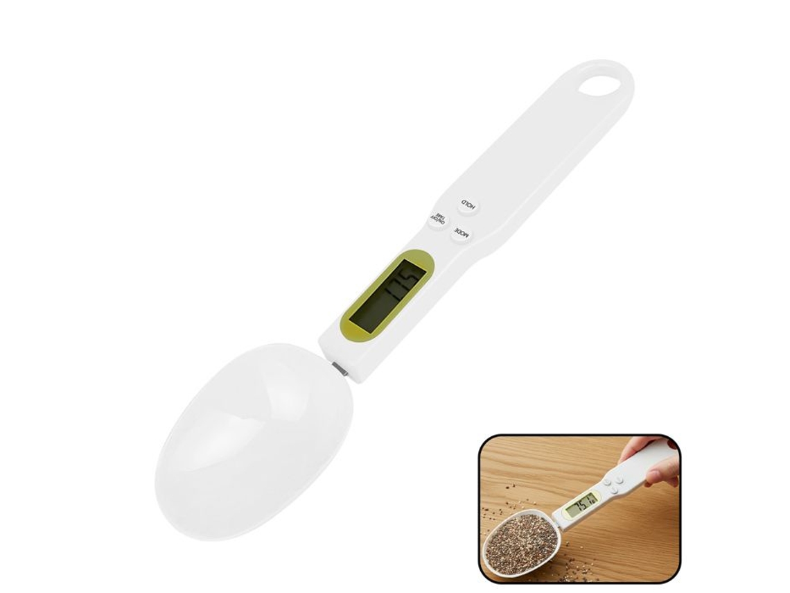 Colher Medidora AQUAFORGE com Visor LCD e Tara