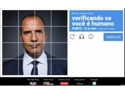 Bilhete VERIFICANDO SE VOCÊ É HUMANO|RICARDO ARAÚJO PEREIRA|PORTO