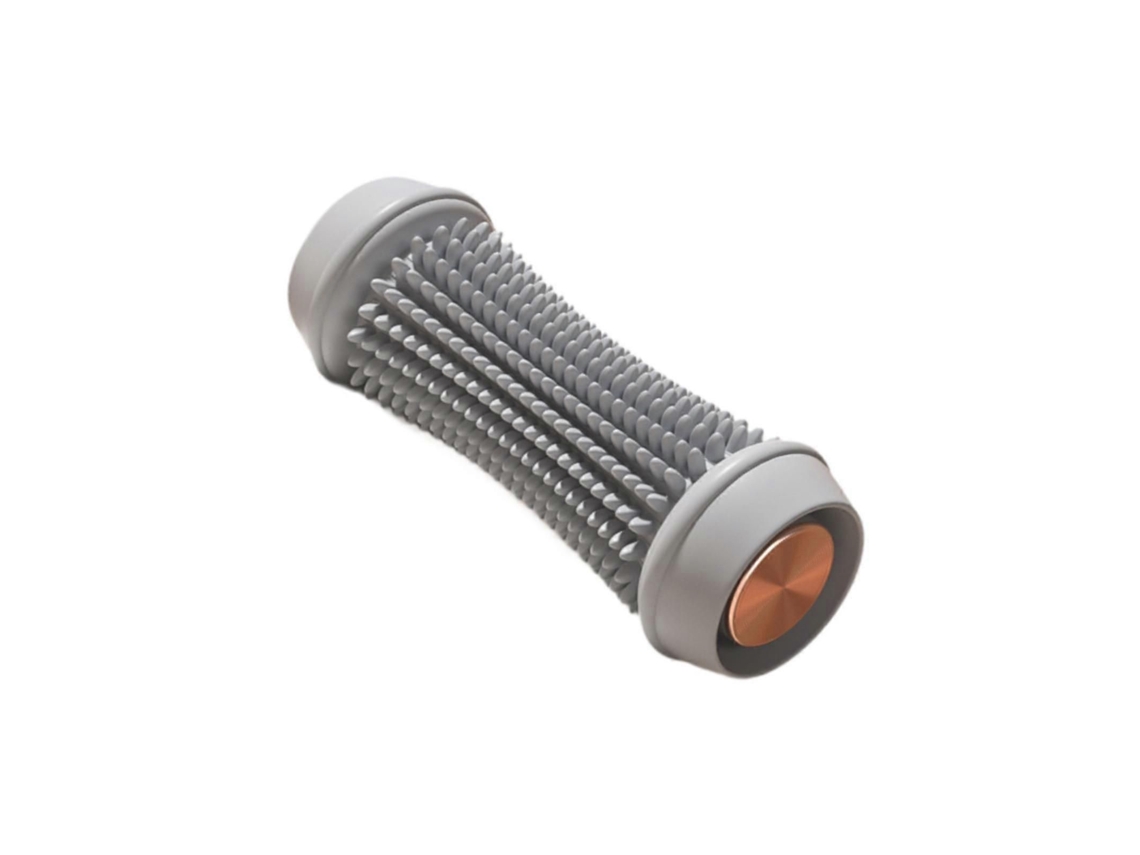 Massageador De Pés Manual Com Rolo, Para Aliviar A Fáscia Muscular E As Solas Dos Pés, Na Cor Roxa.