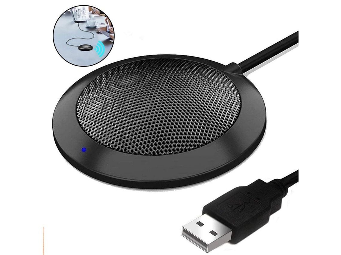 Microfone De Conferência Usb Com Luz Indicadora*
