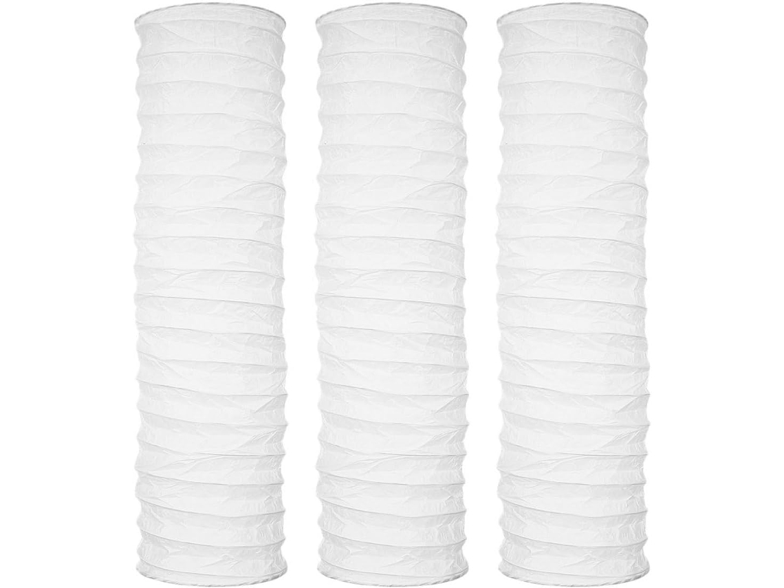 Conjunto de 3 Protetores de Papel para Luminárias de Chão e Pendentes em Estilo Europeu, com Design Moderno. SFUSHOS