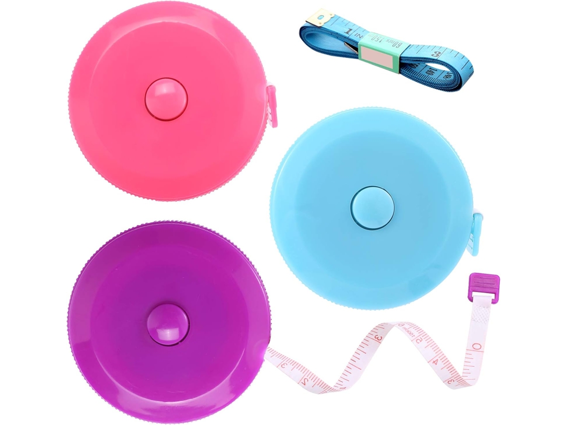 Fita Métrica Corporal Fita Métrica Retrátil De 60 Polegadas Mini Macia Aquaforge