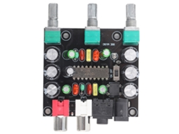Placa de Pré-amplificador Mali com 2 canais e mixer de áudio HiFi atualizado