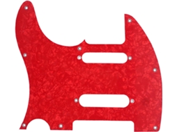 Escudo De Substituição Com 8 Furos E 3 Camadas Para Baixo Padrão E Guitarra De Estilo Moderno.