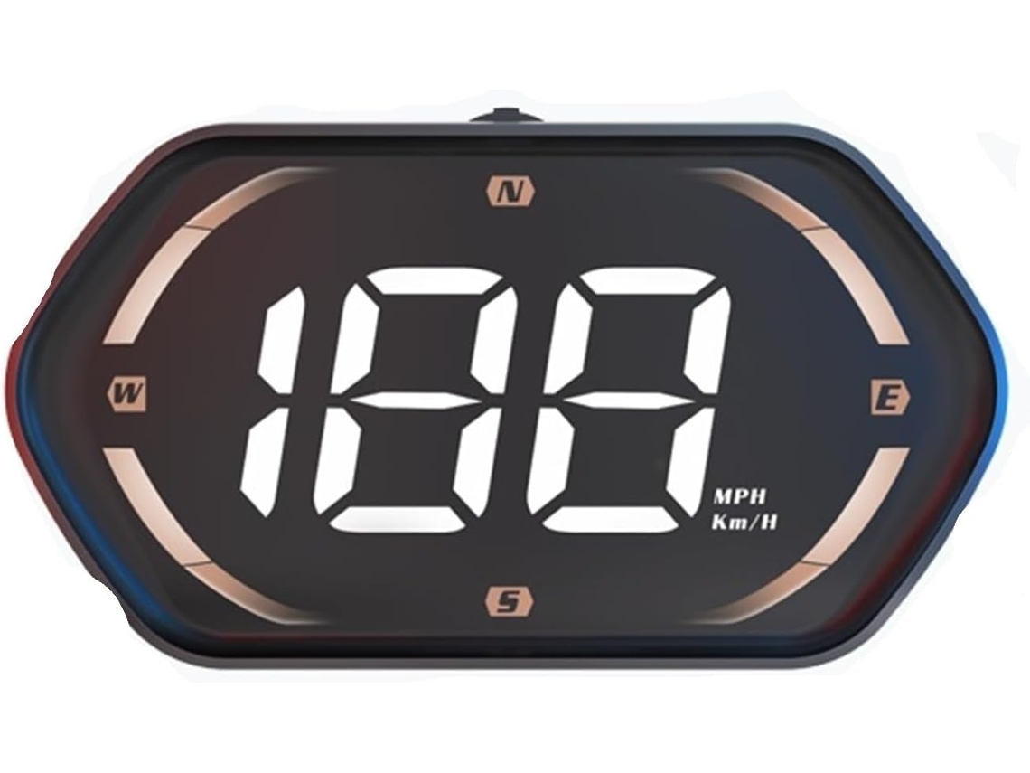 Compteur de Vitesse Gps Numérico com Led Vert/or, Affectionate Haute, Boussole com Alarme SFUSHOS