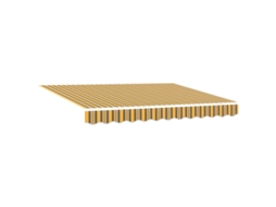 Conjunto 1 Toldo Retrátil Vidaxl Multicolorido Tecido (300 X 250 Cm)