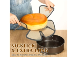 Tapete De Silicone Antiaderente Para Assar, Reutilizável, Para Pão, Pizza, Bolos E Massas No Forno