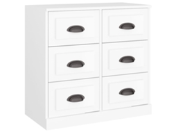 Aparador 70x35,5x67,5 cm Madeira Branco MAISON EXCLUSIVE