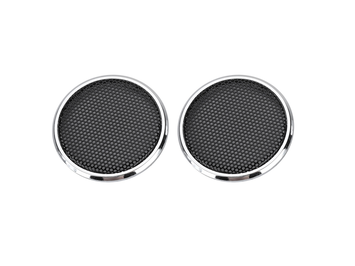 Aetheria 2 Tampas Protectoras de Malha de Aço para Alto falantes de 1 Polegada Decorativas com Instalação Fácil