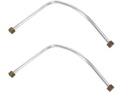 Tubo De Escape De Alumínio 400 Air 2 Em Mm Para Compressor Industrial,