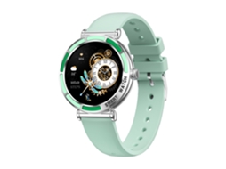 (revestimento Prateado) Smartwatch Para Saúde Feminina, Monitoramento Do Sono, Chamadas Bluetooth