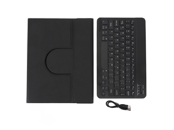 Funda de couro sintético para Blackview Tab 15 e Tab 15 Pro, protetora, anti-riscos, com ajuste de ângulo, azul | S/MARCA