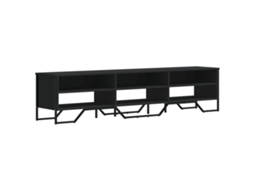 Móvel de Tv 180x34x41 Cm Derivados de Madeira Preto MAISON EXCLUSIVE