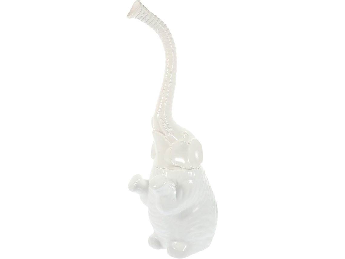 Escova De Vaso Sanitário Em Formato De Elefante Com Suporte De Cerâmica, Acessório Decorativo Para B Gokoco