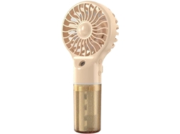Ventilador de mesa USB com luz LED, climatizador, fácil de usar, verde, silencioso, S/MARCA