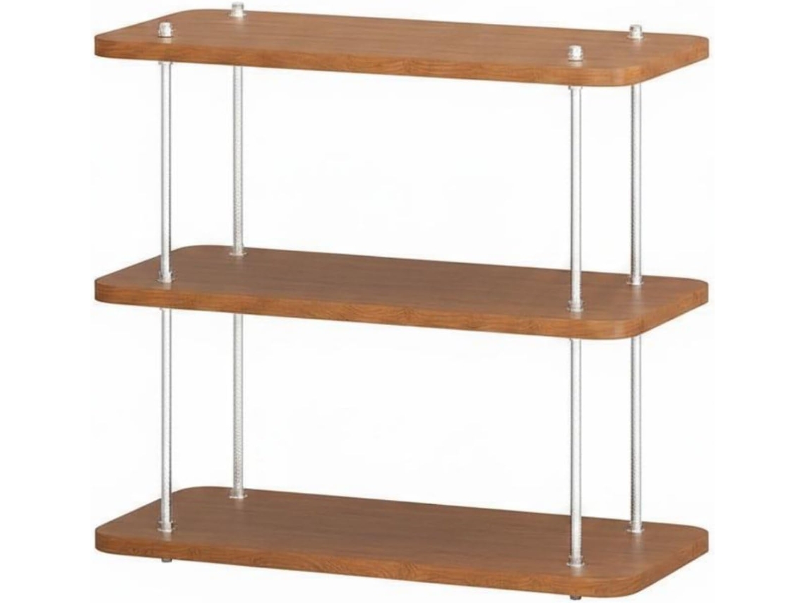 Organizador De Bancada Multifuncional Ajustável Com 3 Níveis Para Otimizar O Espaço, Ideal Para Banheiros, Pias E