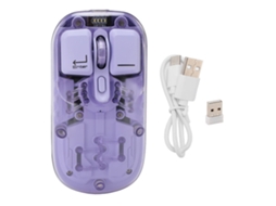 Rato Sem Fio (modo Dual 2.4g/bluetooth 5.0, Recarregável)