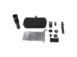 Lente De Zoom 32x Para Móvel Clip-on Lente Telescópica Hd Para Câmera De Telefone Smartphone Foto Vídeo Ajuste Duplo