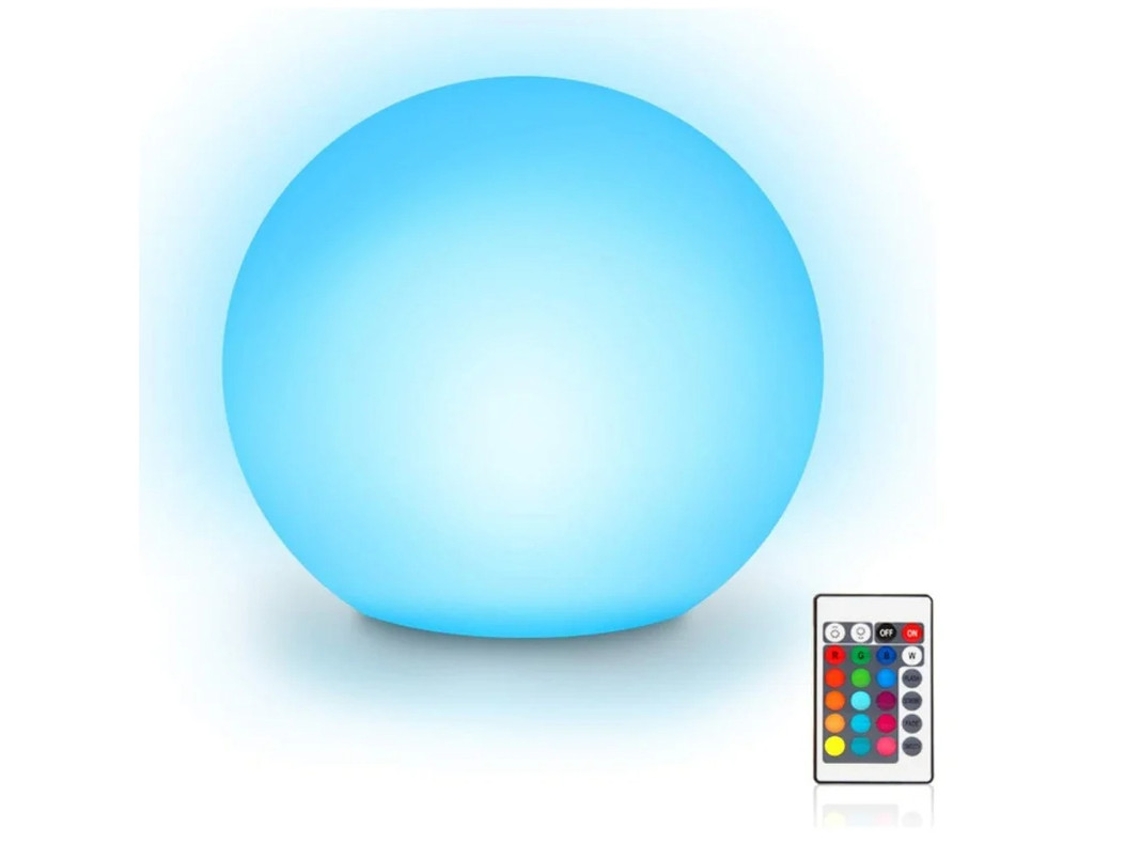 Luz Bola Flutuante Yizhood 8 Cores 16 Bolas Recarregável Branca