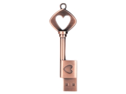 Pen Drive Coração Metal LAXISCREED