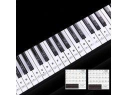 Adesivo Transparente Para Teclado De Piano Com 88 Teclas E Teclado Eletrônico Everley891