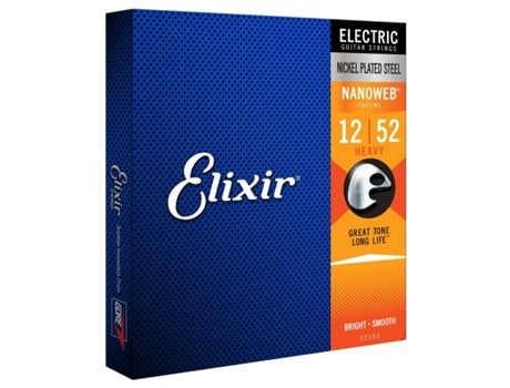 Elixir E12152 Nanoweb Heavy Strings 12-52